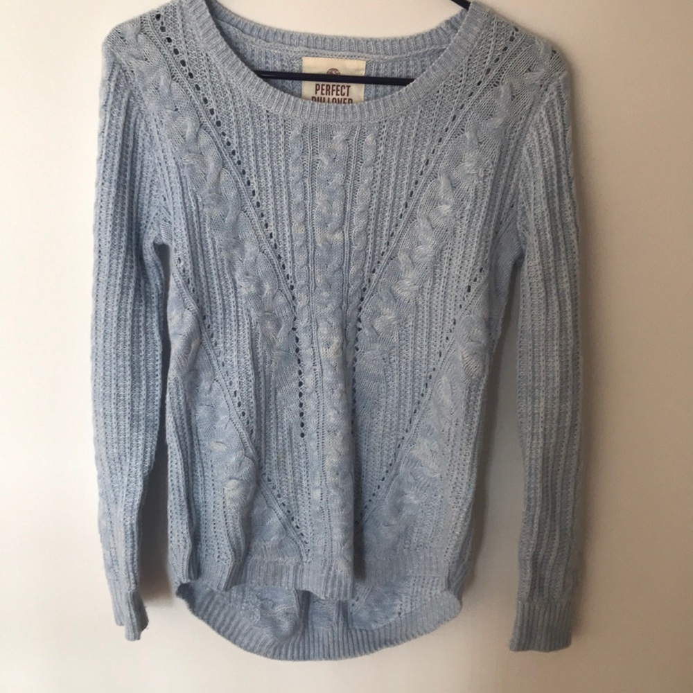 Blue sweater